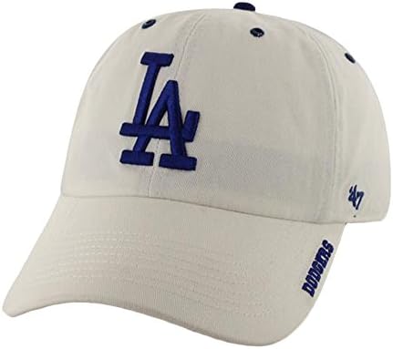 Los Angeles Dodgers - Logo Clean Up Adjustable White Baseball Cap