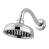 Pfister 015-M95C Rain Can Showerhead with Decorative Arm, Polished Chrome