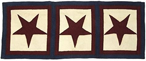 Red - White - Blue Stars Table Runner