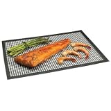 GRILL MAT FROM CHEF'S PLANET. NON-STICK, RE-USABLE. DISHWASHER SAFE. 15