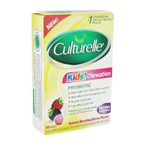 Culturelle Kids Chewables Probiotic Chewable Tablets - 30 Ea, 8 Pack