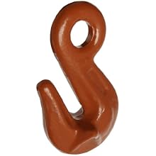CM 559337 800 Herc Alloy Steel Eye Cradle Grab Hook, 3/8" Size, 7100 lbs Working Load Limit