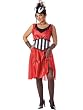 Sexy Dance Hall Darling Saloon Girl Costume Western Theatre Costumes Harlot Mini Dress