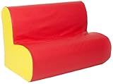 Foamnasium Cloud Sofa - Red Yellow