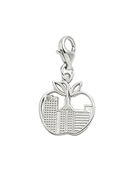 Rembrandt Charms NY Skyline Charm with Lobster Clasp