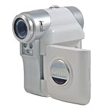 Aiptek ISDV 2+ (White) DVD Quality MP4 Digital Camcorder with Video Stabilization