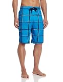 Laguna Men's Wive Rider Elastic Waist Boardshort, Turquoise, Medium