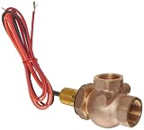 Gems Sensors FS-400 Series Bronze Flow Switch, Elbow, Shuttle Type, 2 gpm Flow Setting, 3/4