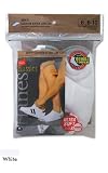 Hanes Classics Men's 6-pack Cushion Extra Low-Cut Socks, White, 6-12