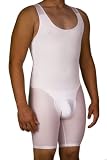 Underworks Mens Compression Bodysuit Girdle Shirt 3-Pack