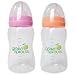 I-Play Green Sprouts 8 oz Feeding Bottle 2 Pack BPA PVC FREE - Girl