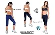 Basic V-Waist Capris - NB150340