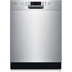 Bosch : SHE68E05UC 24in Evolution 800 Plus Series Full Console Dishwasher - Stainless Steel by Bosch