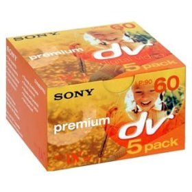Sony MiniDV 60min Non-Chip 100pk