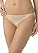 Jockey Women's Underwear No Panty Line Promise Tactel String Bikini, black, 5