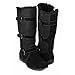 London Fog Reese Dark Brown mid-calf