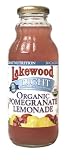 Lakewood Organic LIGHT Pom Lemonade Juice, 12.5-Ounce Bottles (Pack of 12)