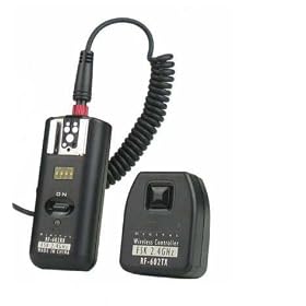 RF-602 Wireless Remote control Switch & Studio Flash Trigger combi System for Canon Eos 1D,1DS,5D,5DII,7D,10D,20D,30D,40D,50D DSLR Camera as RS-80N3