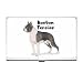 boston terrier - Boston Terrier Business Card Holder Case