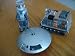 Search : Set of 3 Lost in Space Heavyweight Metal Vehicles Includes Chariot, Robot, and Jupiter 2