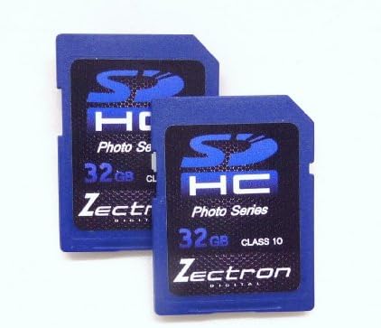 Trade Twin Pack Photo Series 2 x 32GB Class 10 High Speed SDHC MEMORY CARD FOR Panasonic Lumix DMC-LX2 digital Camera Camcorder Video SD Secure Digital Card