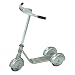 Morgan Cycle Retro Scooter Silver