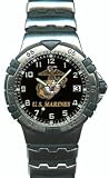 US Marine Corps Wrist Watch with Black Dial