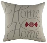 Evans Lichfield Home Sweet Home Polyester Fibre Filled Cushion, 17 x 17-inch