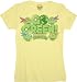 Search : Teenage Mutant Ninja Turtles TMNT Classic Movie TV Series Go Green! Ladies Juniors Tee T-shirt