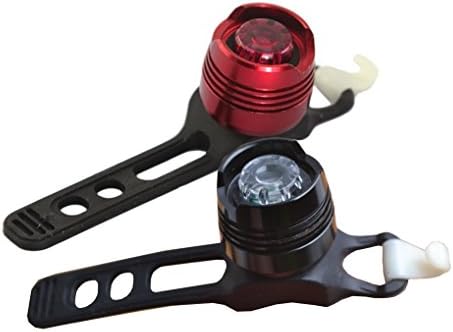 Premium Bike Tail Light - Two Powerful &amp; Ultra Bright All-purpose LED Lights - Tool-free Installation - 240 Degrees Light Spread - Batteries Included