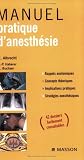 Manuel pratique d anesthésie