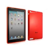 Proporta Mizu Sillicone Shell Case for the Apple iPad 2 - Red