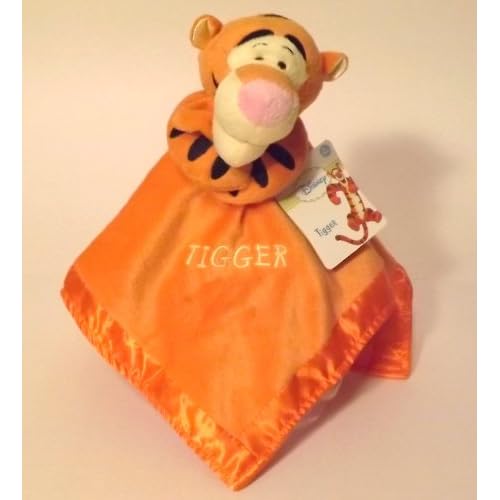 Disney's Tigger "Baby Rattle Plush Security Blanket