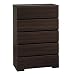 Raphael 5-Drawer Chest - Mocha