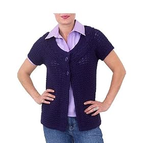 WISSMACH Damen Strickjacke 1/2-Arm