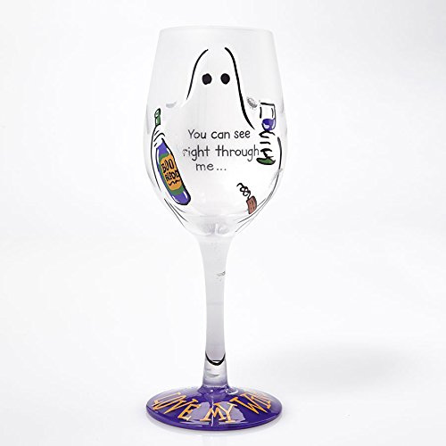 Enesco Lolita Wine Glass You Can See Wine_Glass 9 In