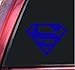 Search : Superman Vinyl Decal Sticker - Blue