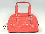 (コーチ)COACH パテント レザー ハンドバッグ[ジップ サッチェル] F14412 SV/RO 並行輸入品