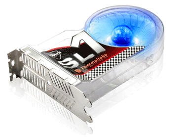 THERMALTAKE TMG SL1 SYSTEM CASE SLOT FAN 80 MM 12 V 1650RPM 10.5 CFM 50 ,000 Hours 4-Pin