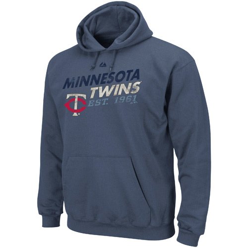 Minnesota Twins Garment Washed Umpire Call Hooded Fleece Sweatshirt