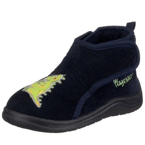 Playshoes Hausschuh Dino 201745, Jungen Hausschuhe Preisvergleich