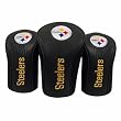 NFL Pittsburgh Steelers Mesh Barrel Headcover - Set of Three