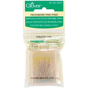 Clover-Patchwork-Pins-Fine-100-Per-Pack