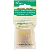 Clover Patchwork Pins-Fine, 100 Per Pack ~ Clover