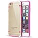 Lookatool for iPhone 6 Plus Glow TPU Rubber Gel Ultra Thin Clear Case Cover (Hot Pink)