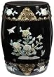 Fine Quality Asian Oriental Decor - 18" Ming Chinese Lacquered Porcelain Decorative Garden Stools - 3 Designs