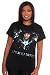 Torrid Plus Size Black Adam Lambert Feather Tee