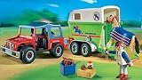 PLAYMOBIL&reg; 4189 - Gel&auml;ndewagen mit Pferdeanh&auml;nger - PLAYMOBIL&reg;