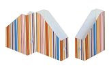 Produkt-Bild: NIPS 163101267 SAMBA Zeitschriftenbox A4, B 8,5 x T 25,5 x H 30,5 cm, 3er Packung, mehrfarbig