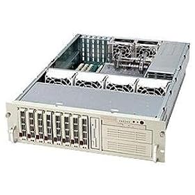 SUPERMICRO SC832S-R760 e.ATX Beige 3U RM Chassis 760W(2+1 380W)EPS12V 8 SCA System Cabinet
